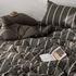 Guy Laroche Stripe Semi Microfiber Bedding Full Set Soft and Dust Free Lightweight Quilted Premium Bedding _ Made in Korea